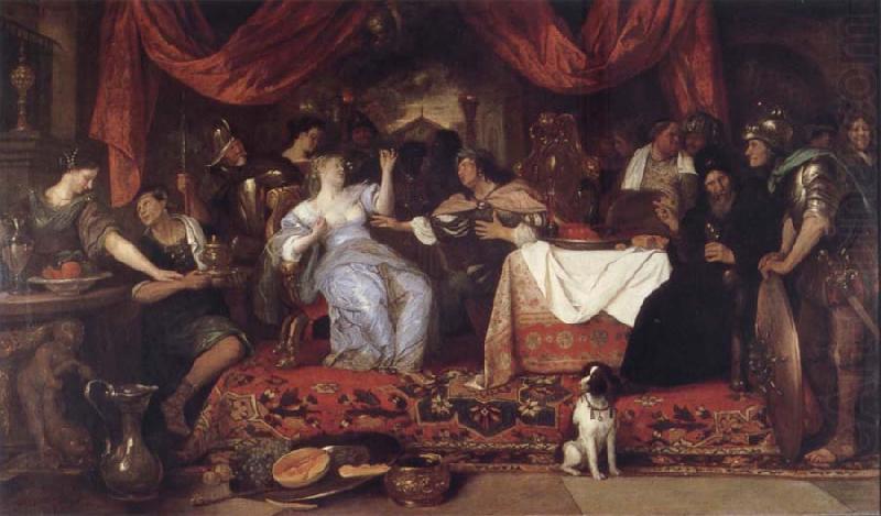 Authory and Cleopatra, Jan Steen